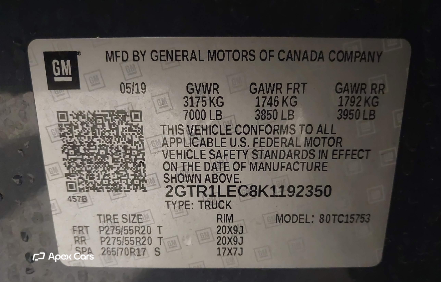 GMC Sierra 2019