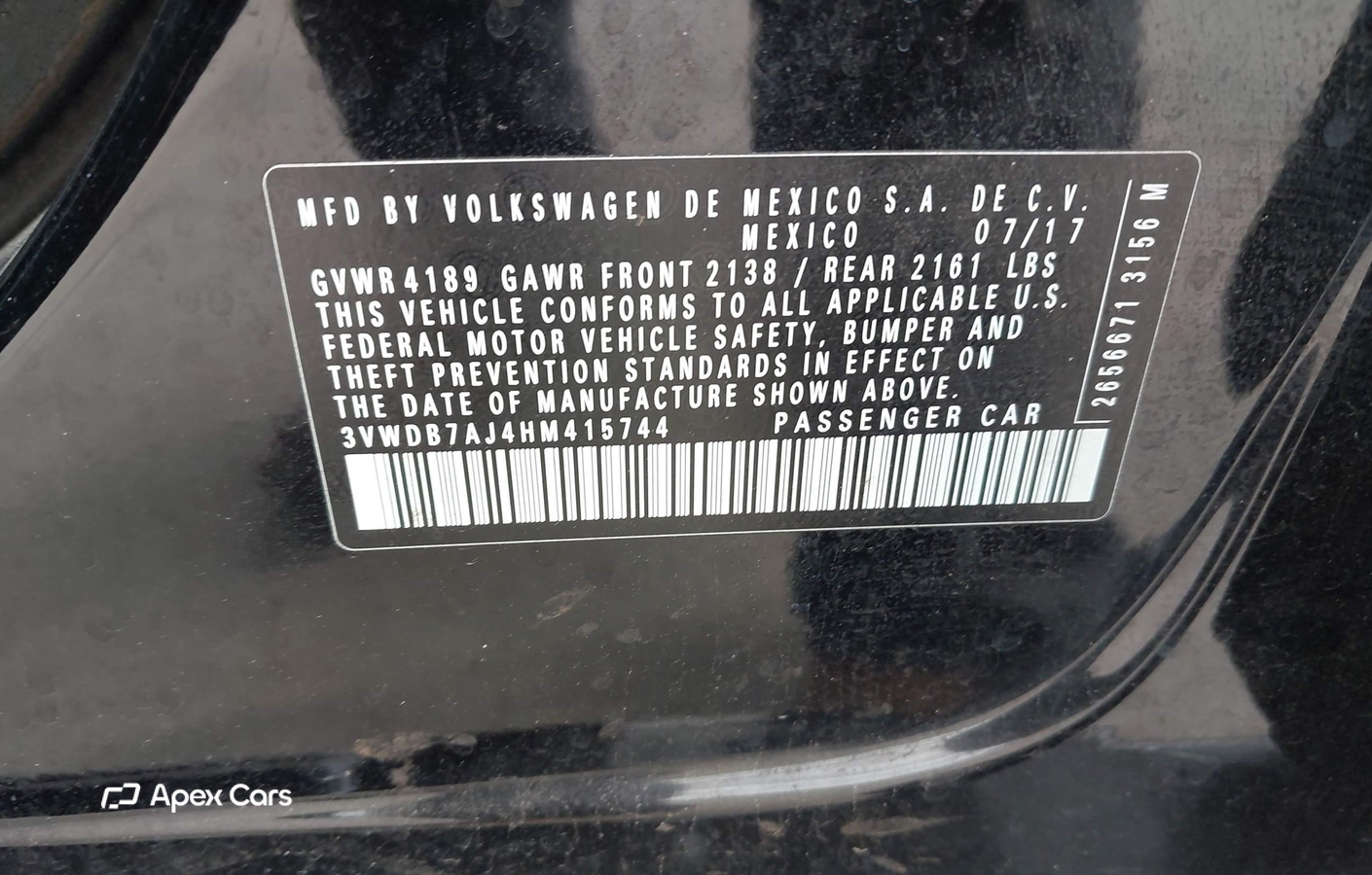 Volkswagen Jetta 2017