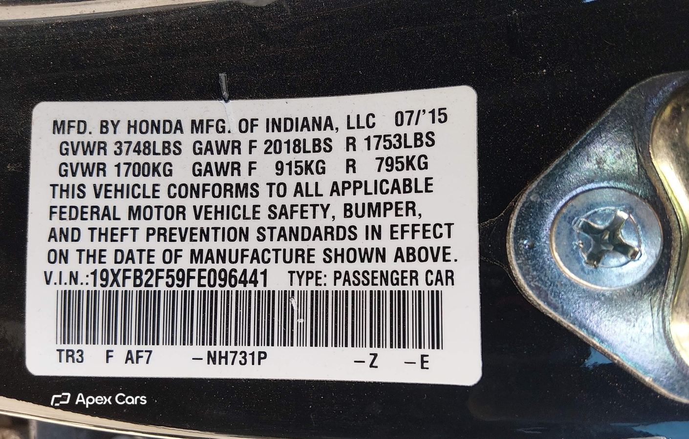 Honda Civic 2015