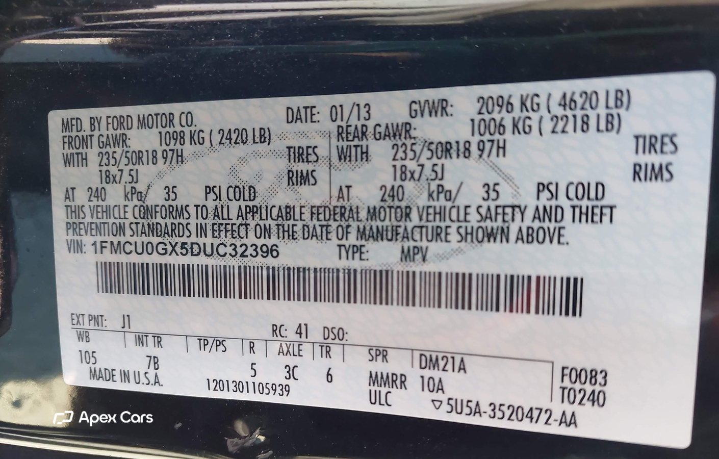 Ford Escape 2013