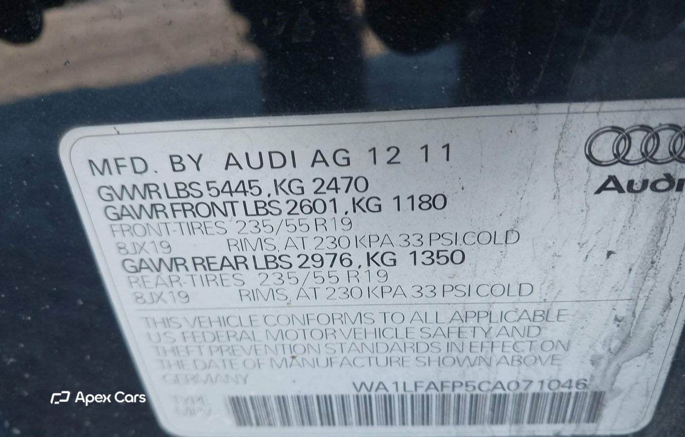 Audi Q5 2012