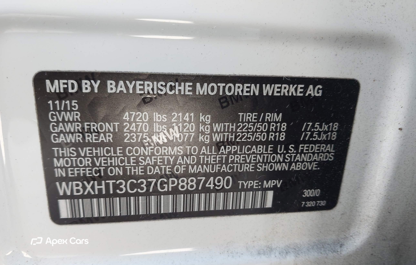 BMW X1 2016