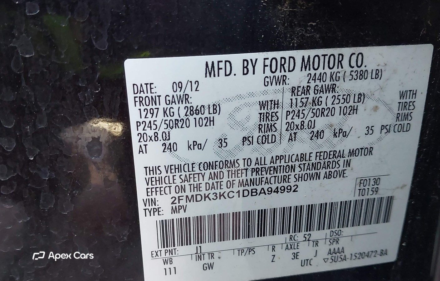 Ford Edge 2013