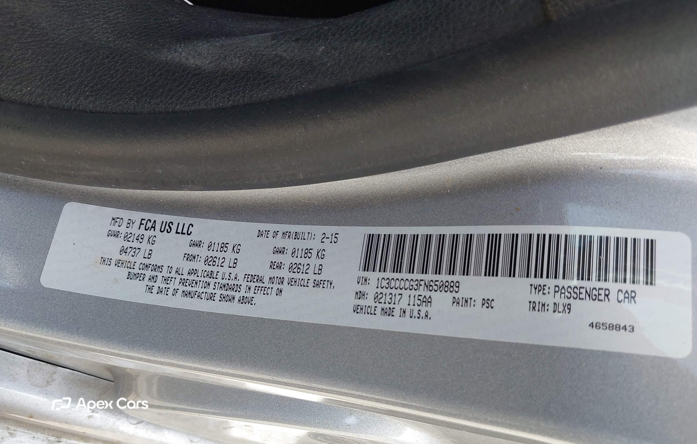 Chrysler 200 2015