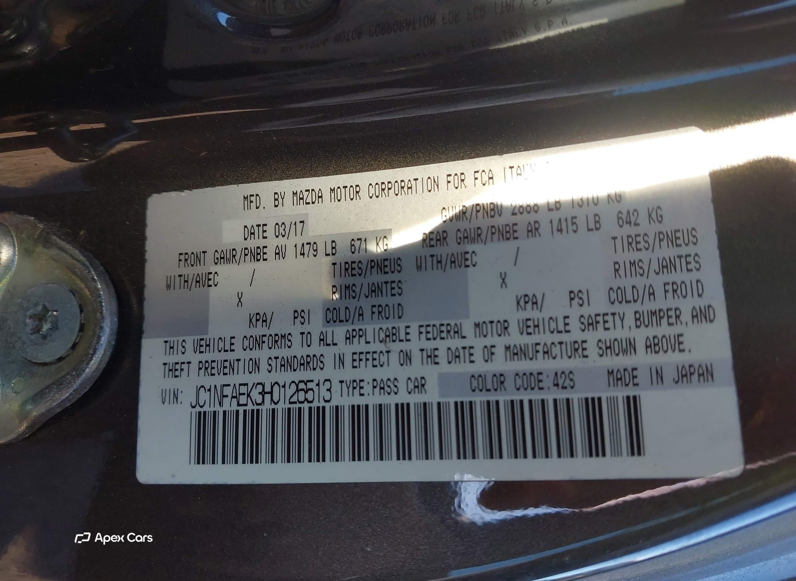 Fiat 124 Spider 2017