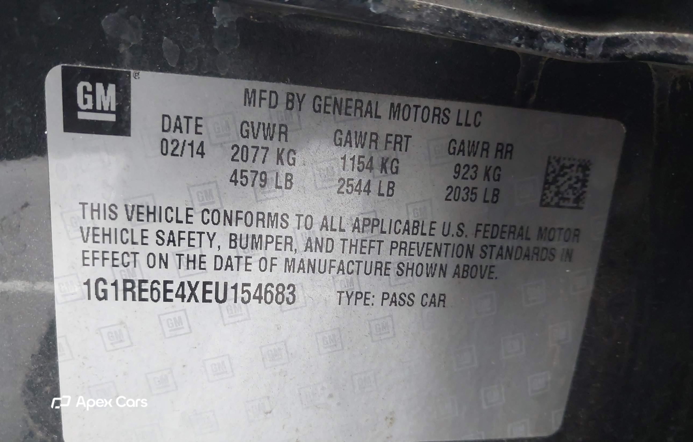 Chevrolet Volt 2014
