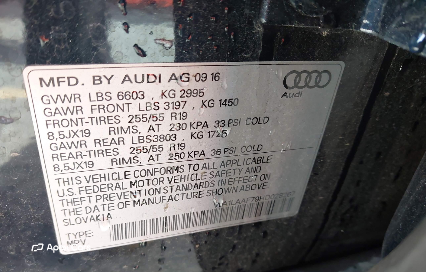 Audi Q7 2017