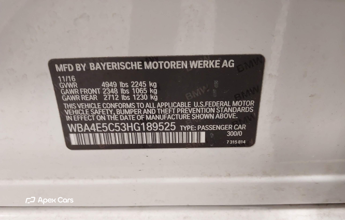 BMW Series 4 2017