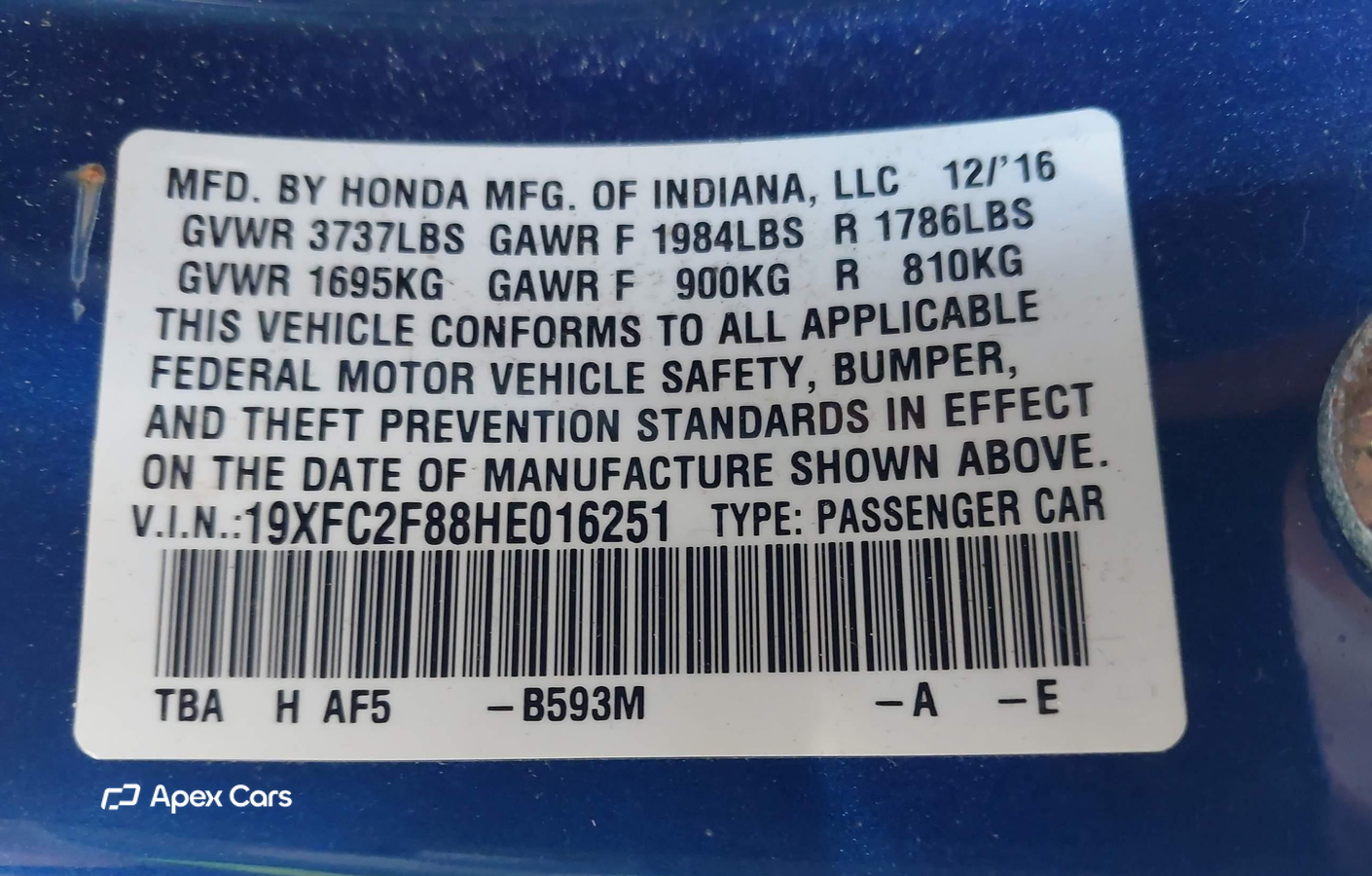 Honda Civic 2017