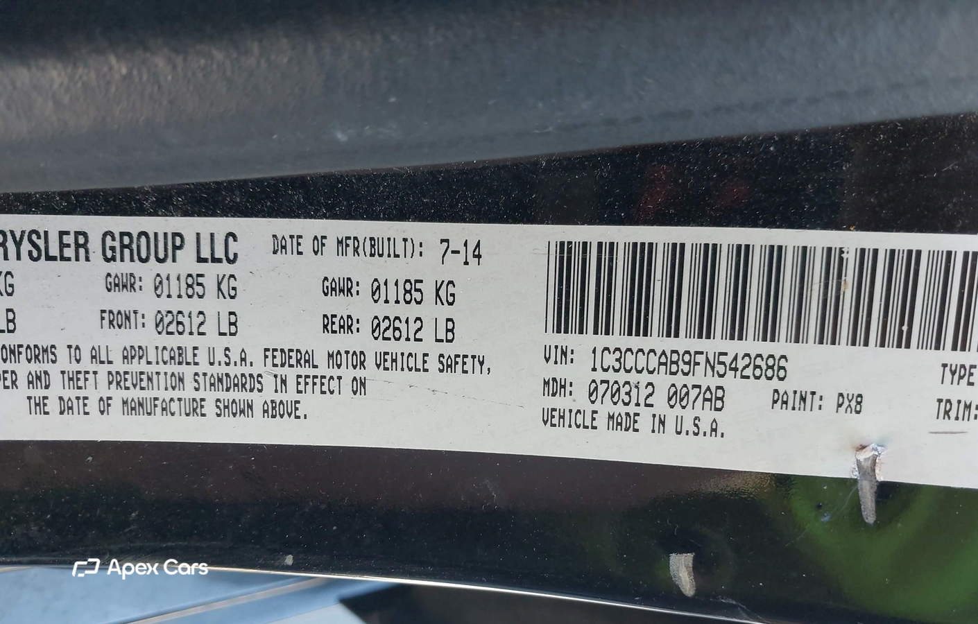 Chrysler 200 2015