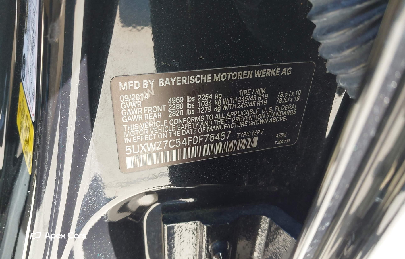 BMW X3 2015