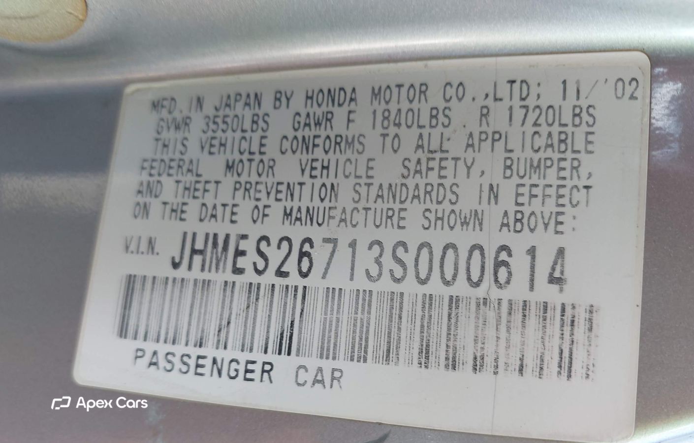 Honda Civic 2003