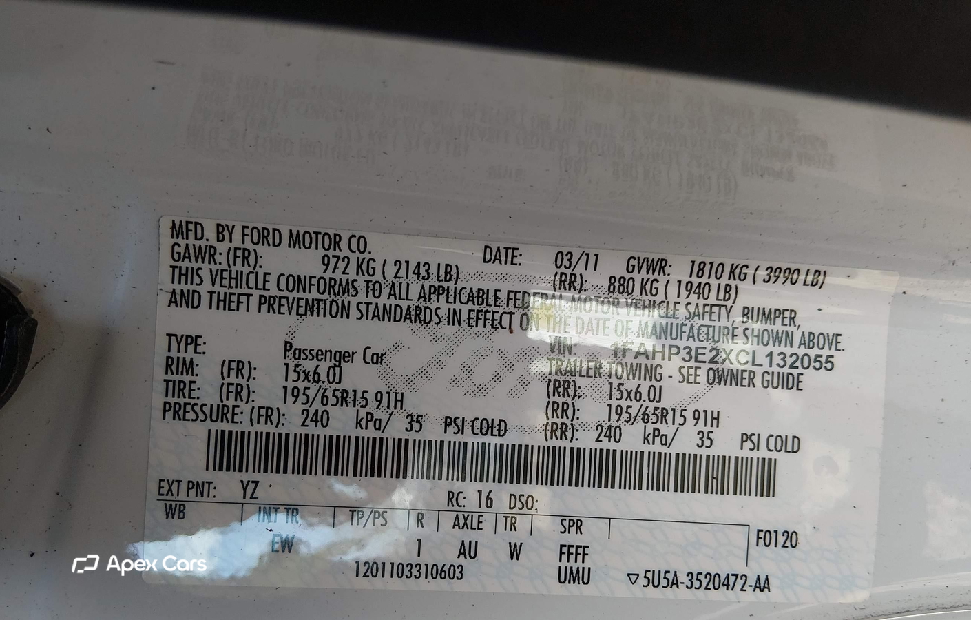 Ford Focus 2012