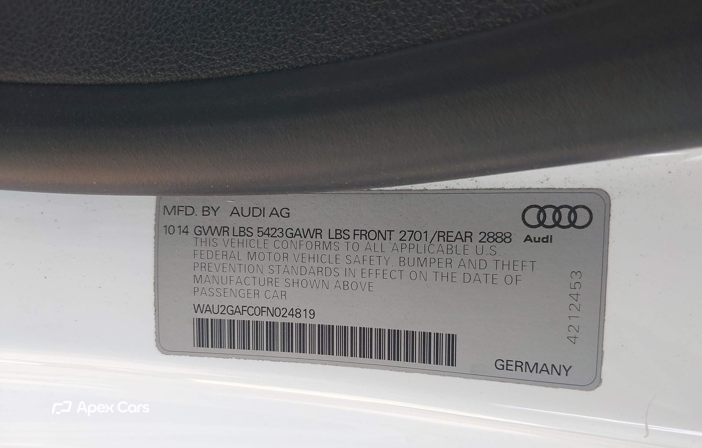 Audi A7 2015