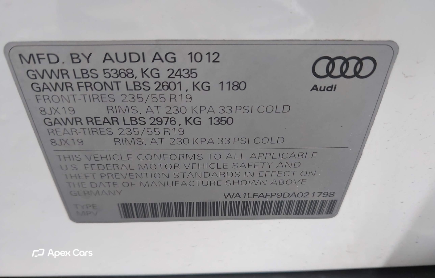 Audi Q5 2013