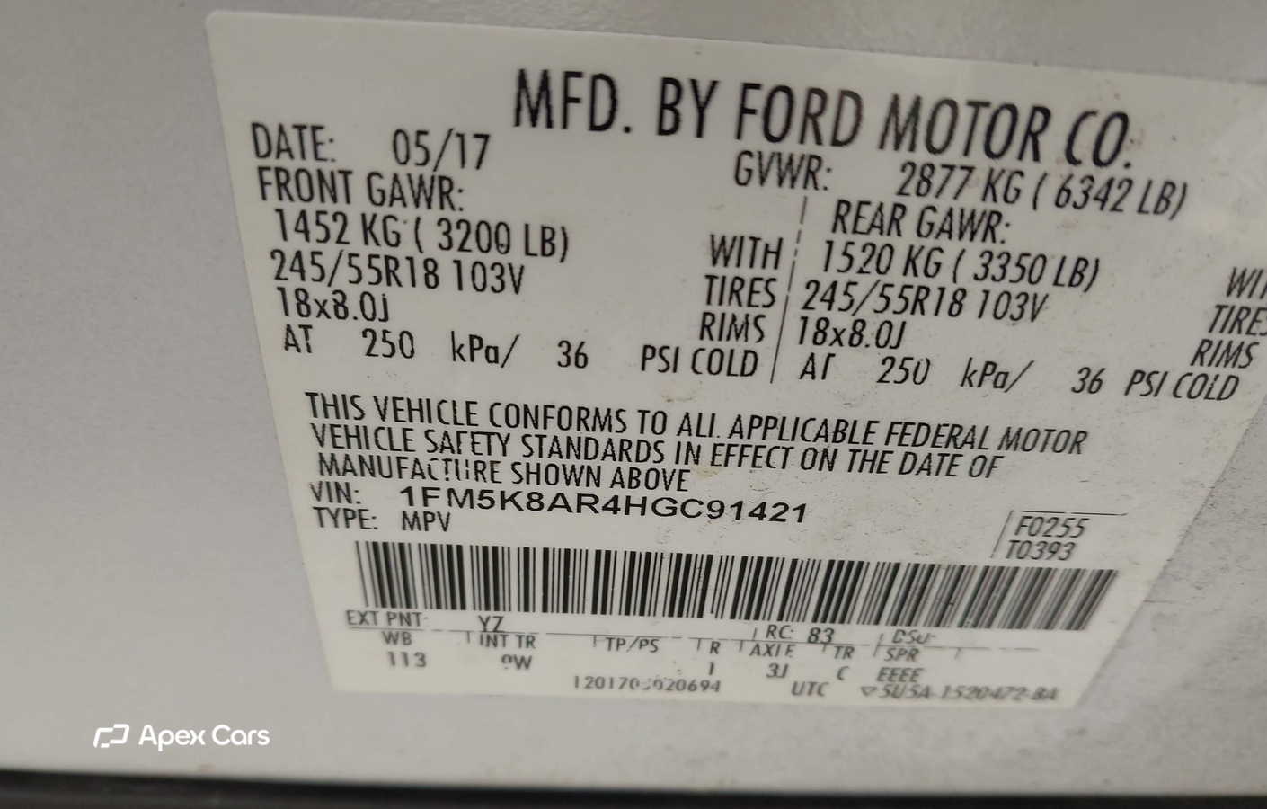 Ford 2017