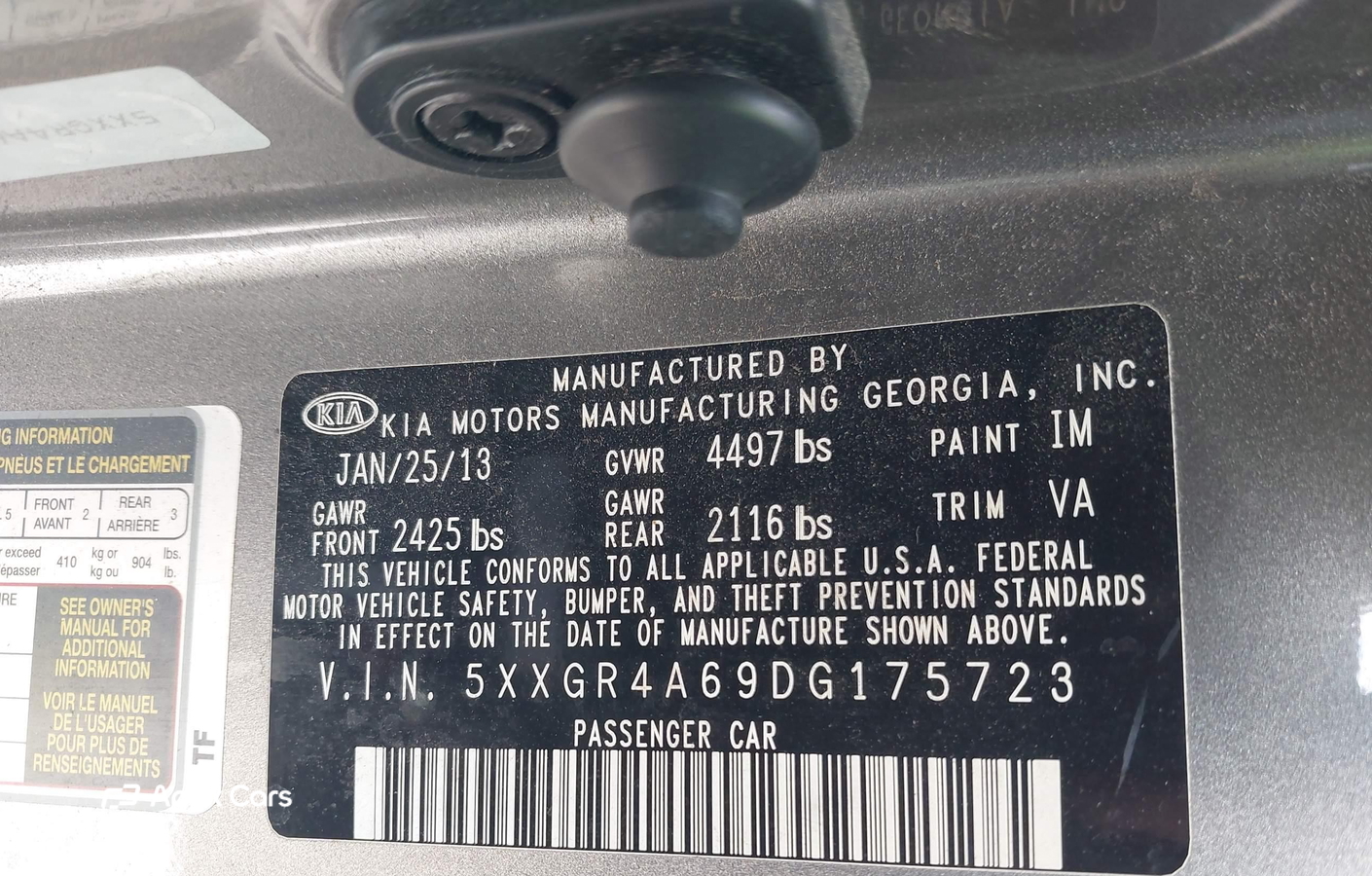 Kia Optima 2013