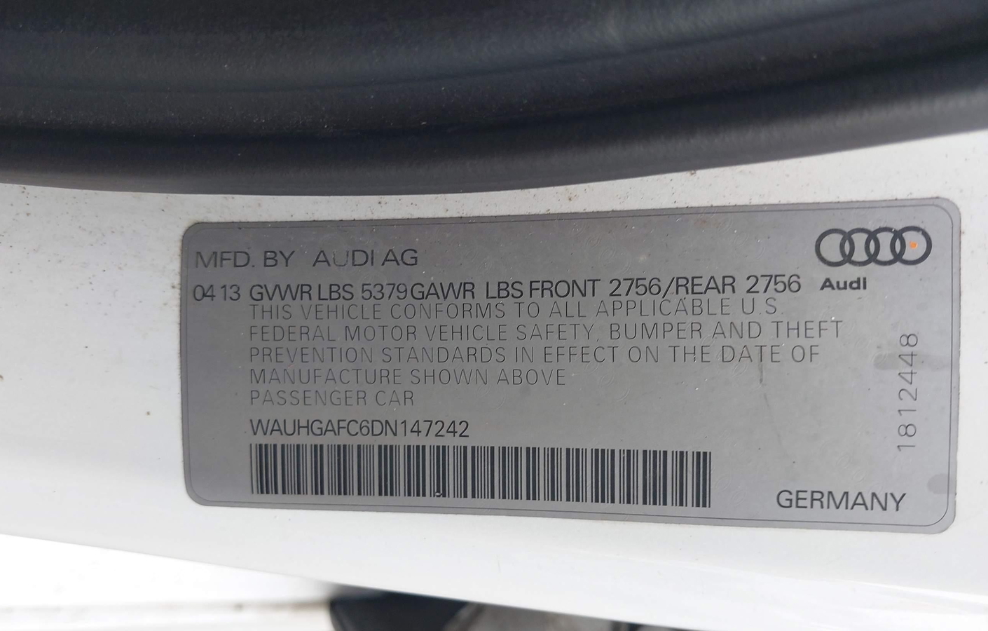 Audi A6 2013