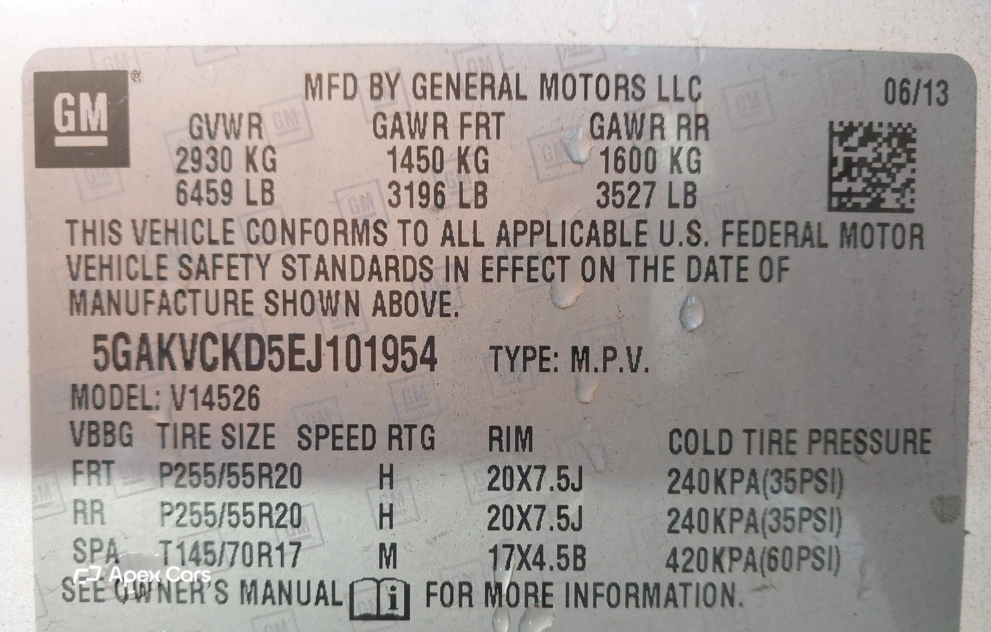 Buick Enclave 2014