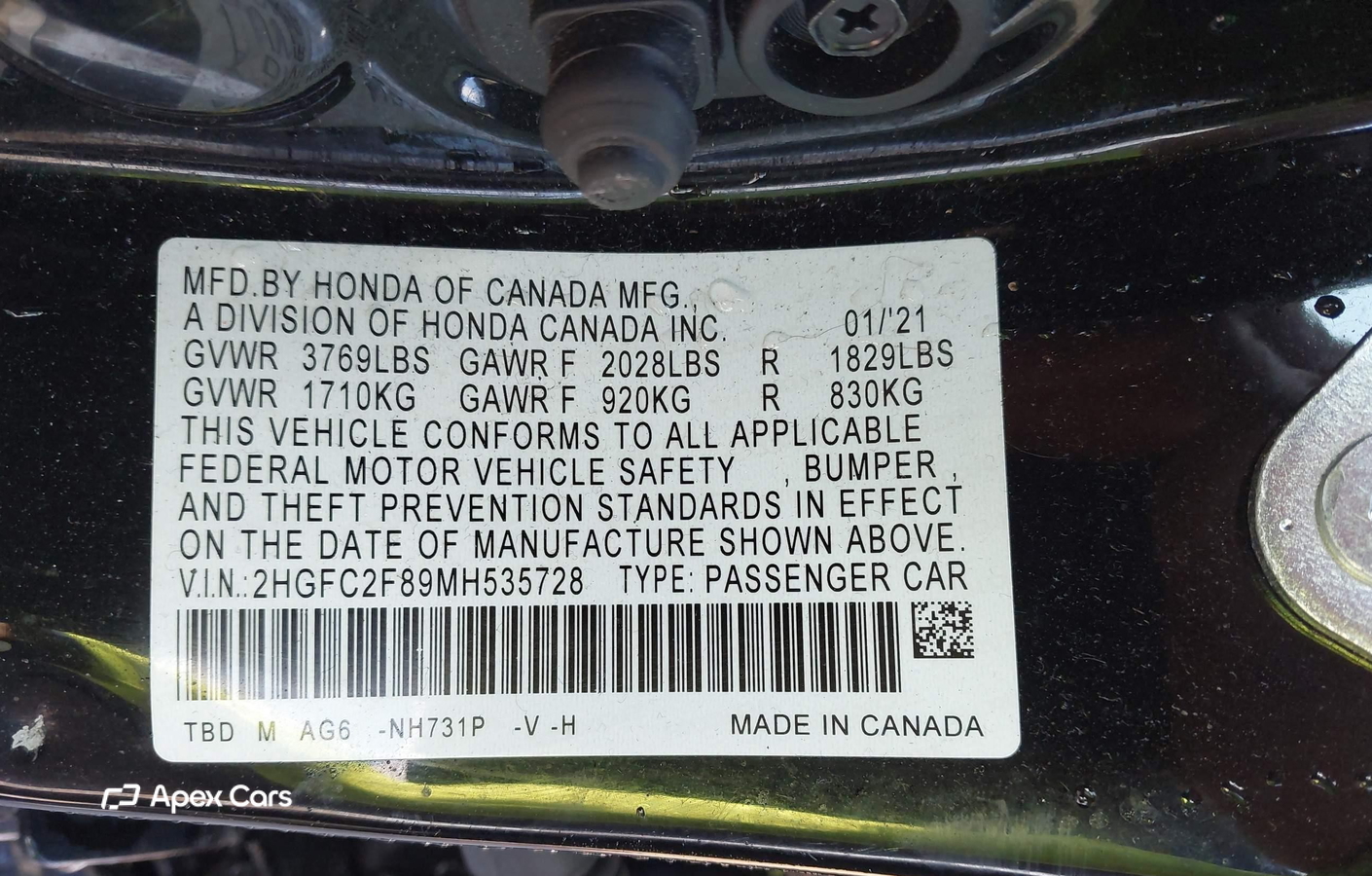 Honda Civic 2021