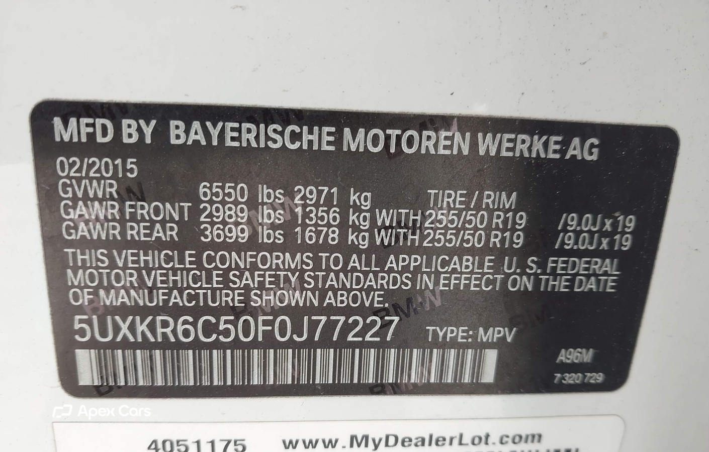 BMW X5 2015