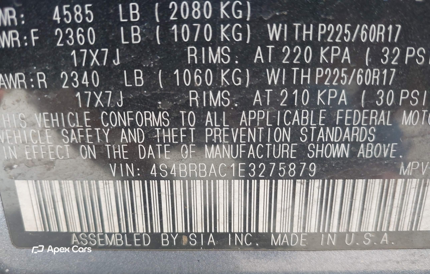 Subaru Outback 2014