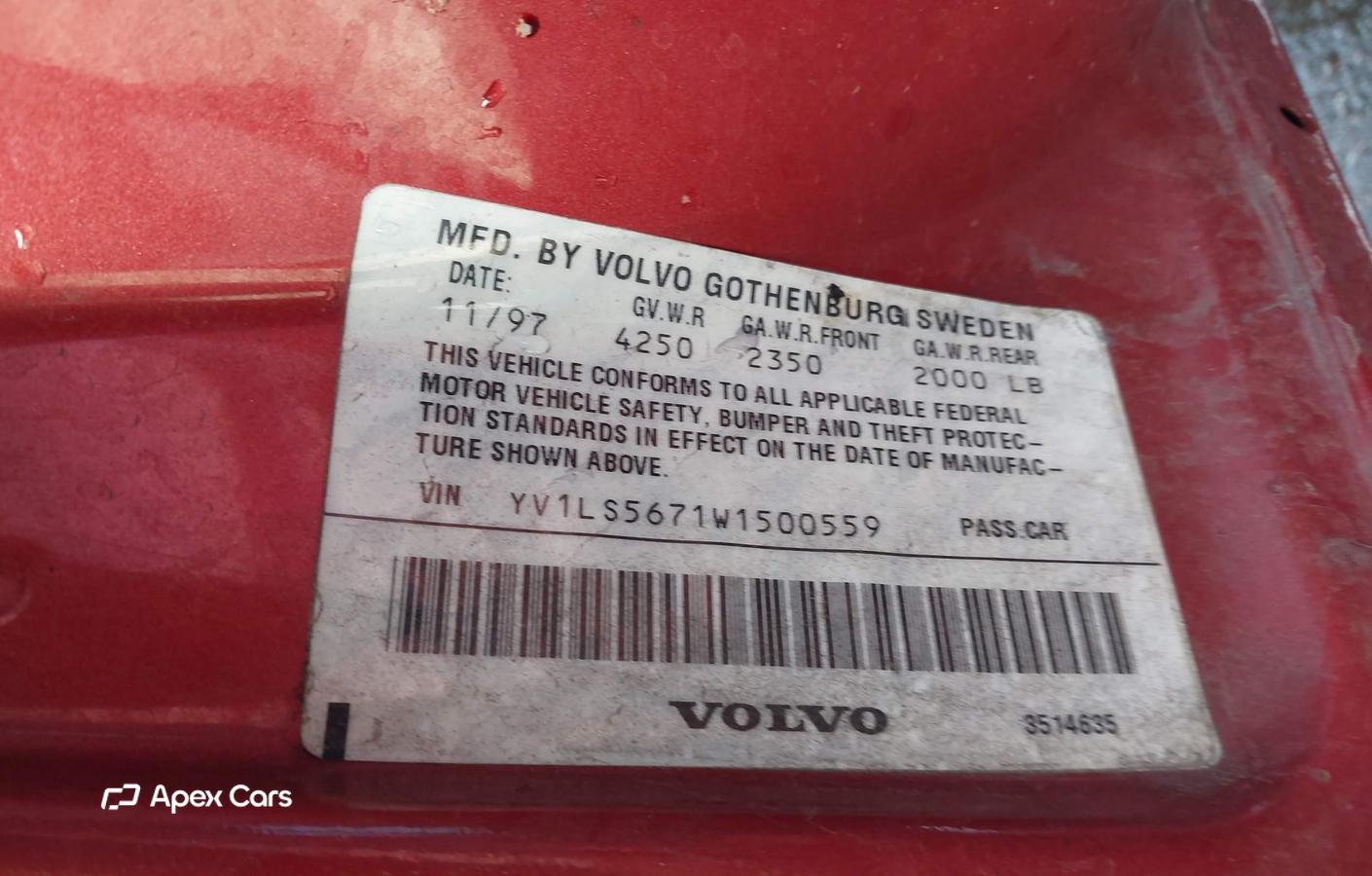 Volvo S70 1998
