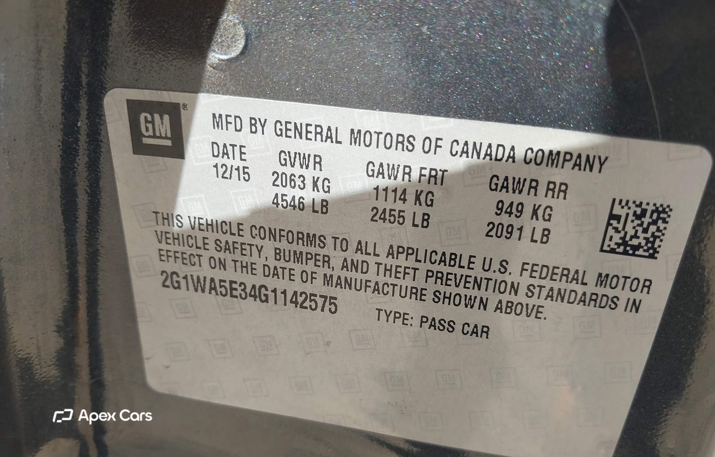 Chevrolet Impala 2016
