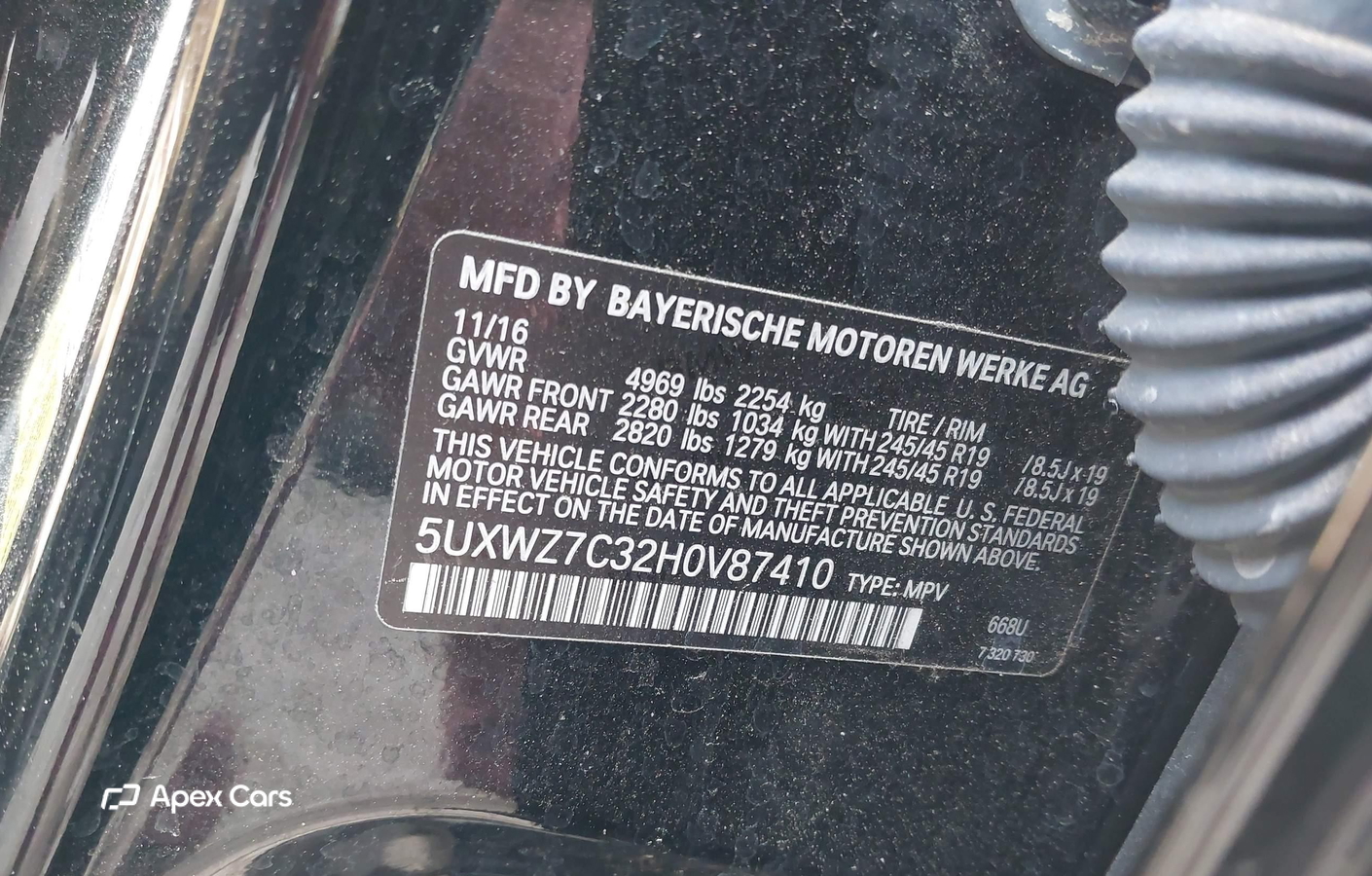 BMW X3 2017