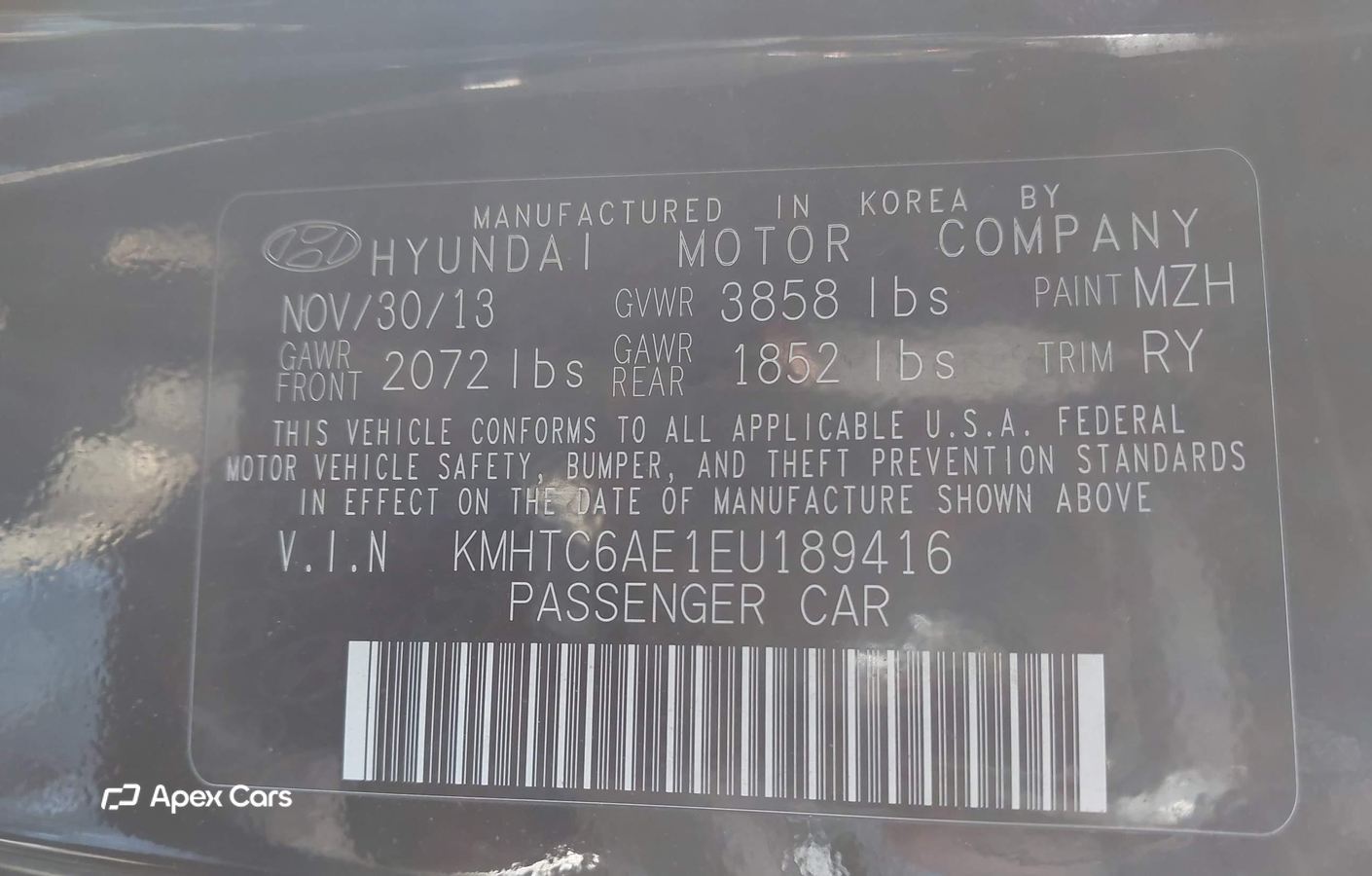 Hyundai Veloster 2014