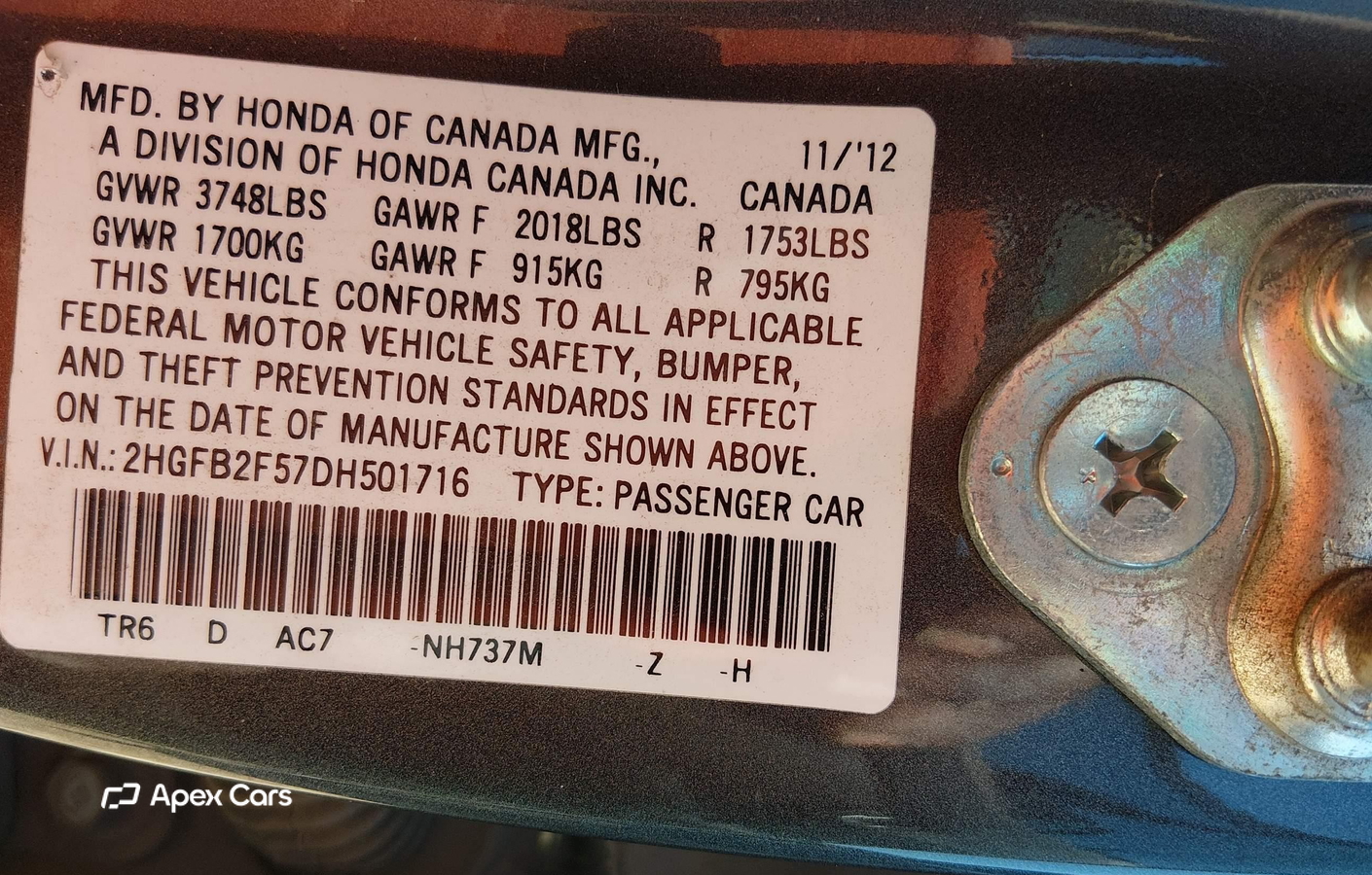 Honda Civic 2013