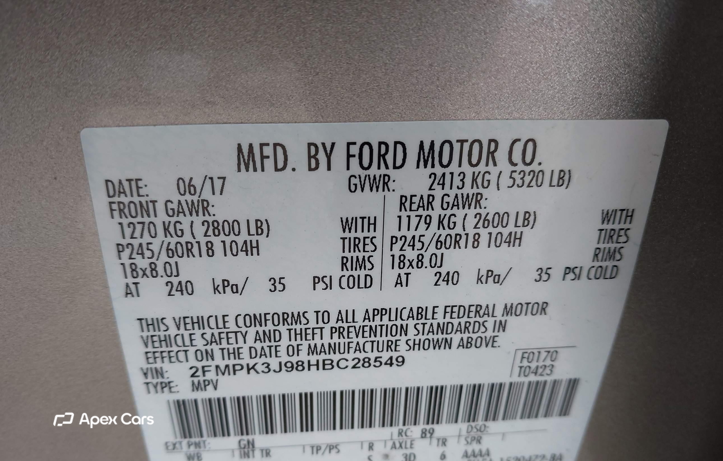 Ford Edge 2017