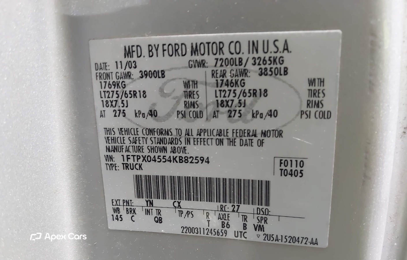 Ford F-150 2004