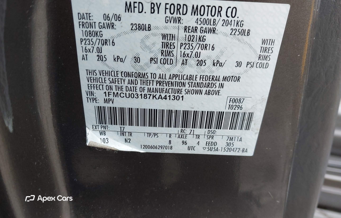 Ford Escape 2007