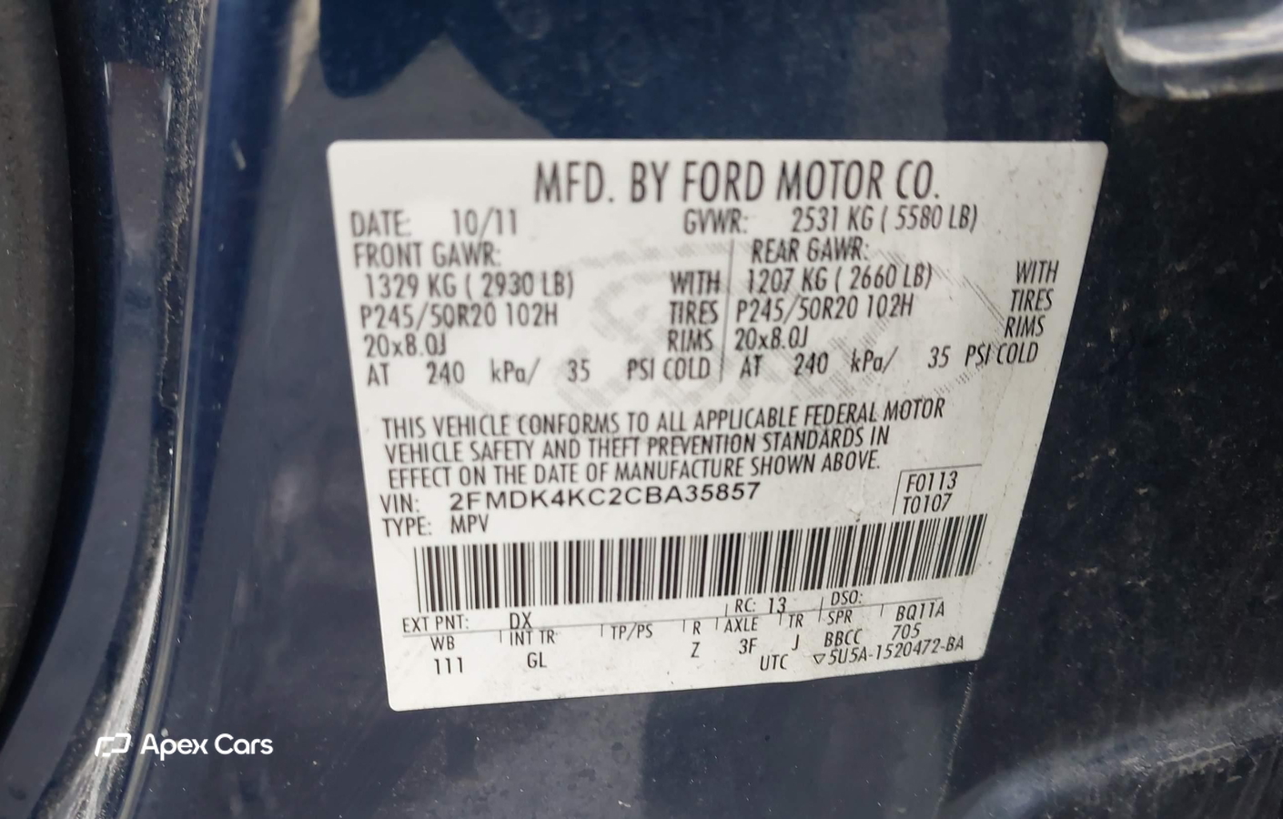 Ford Edge 2012