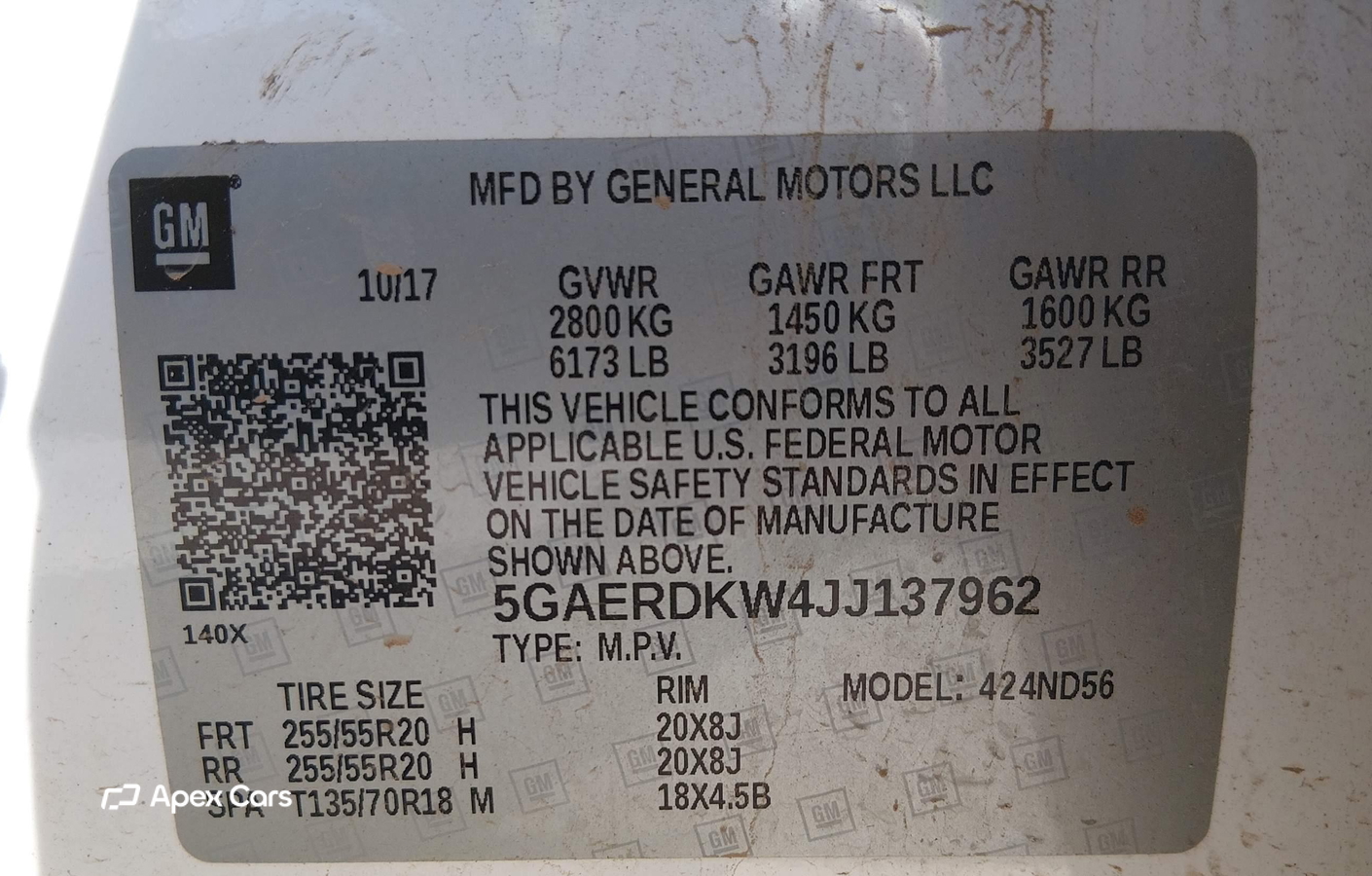 Buick Enclave 2018