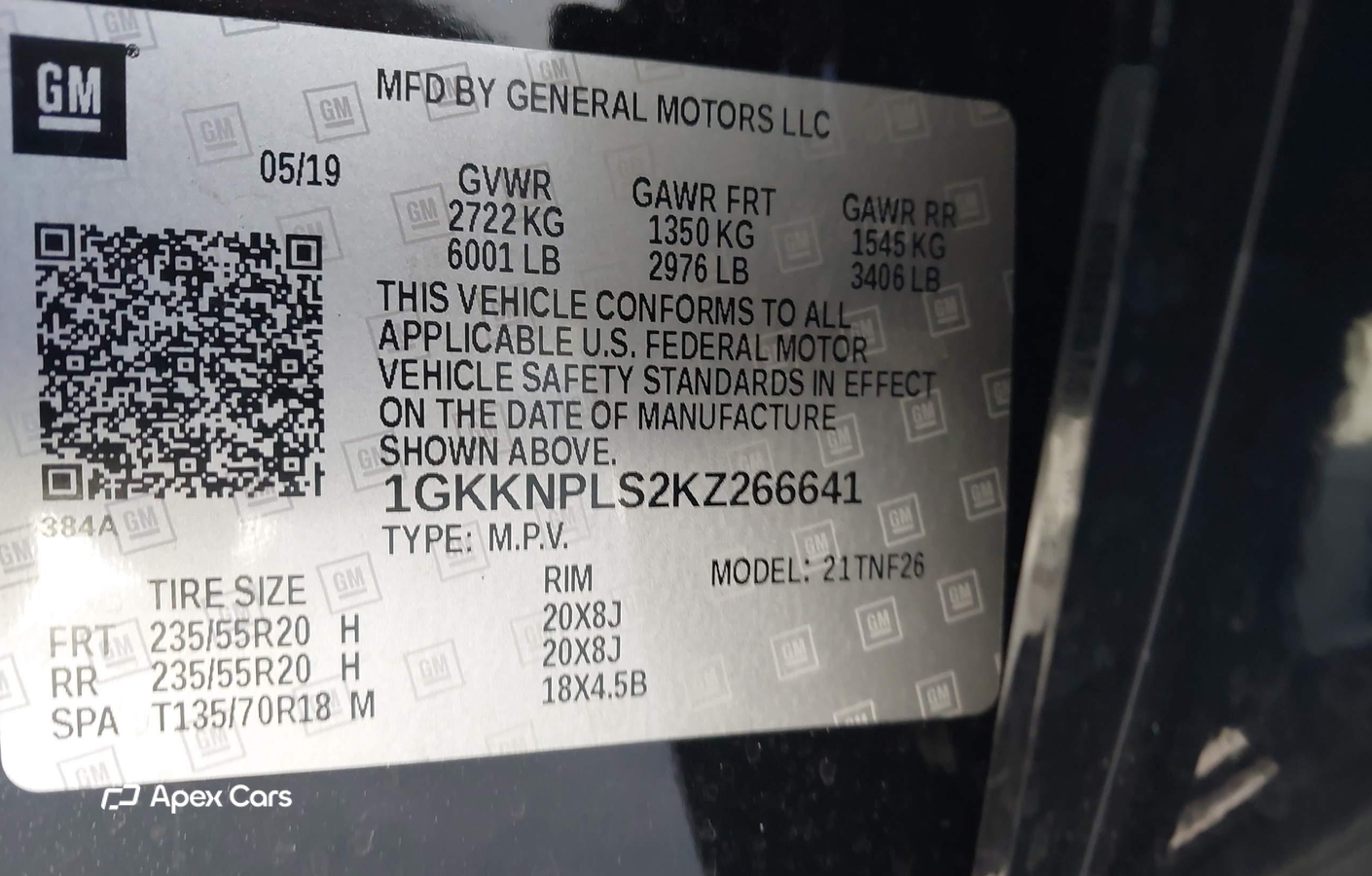 GMC Acadia 2019