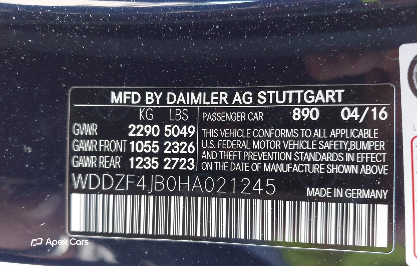 Mercedes-Benz E-klasse 2017