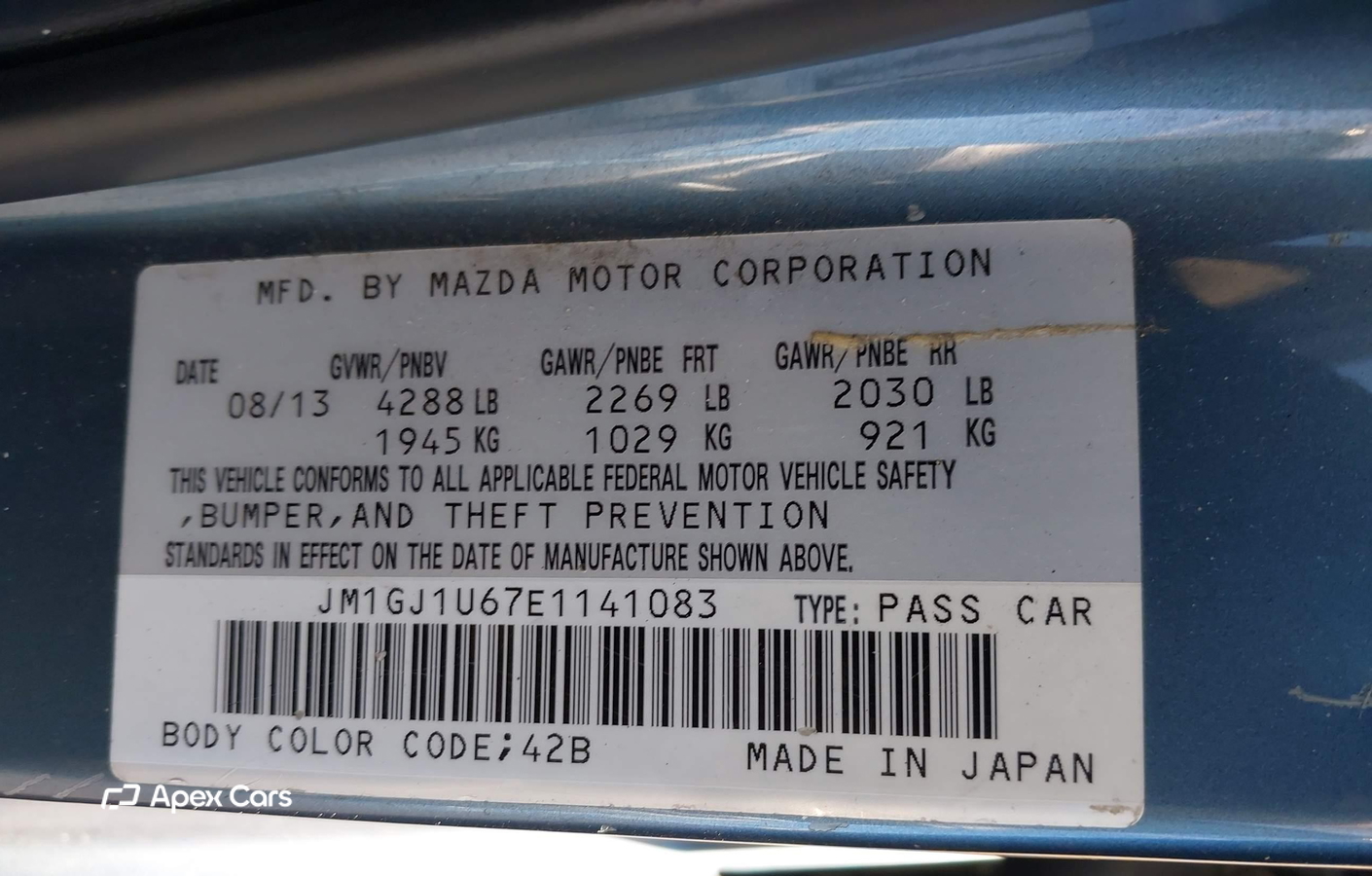 Mazda 6 2014