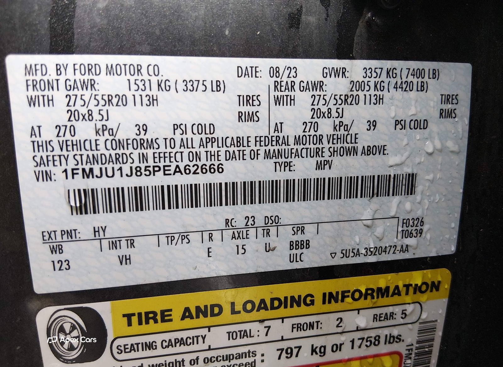 Ford Expedition 2023