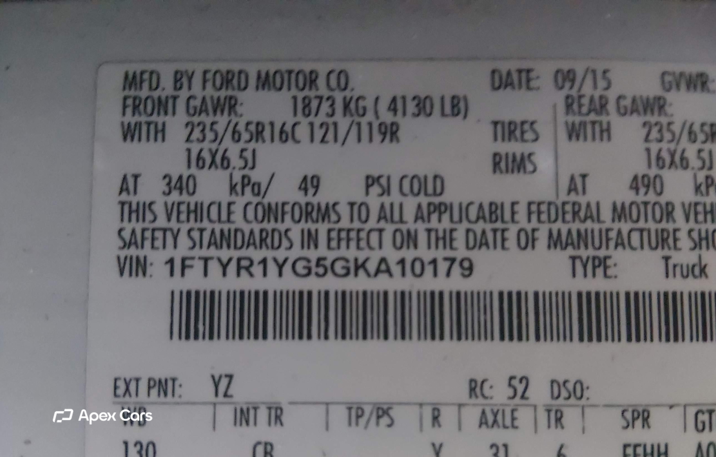 Ford Transit 2016