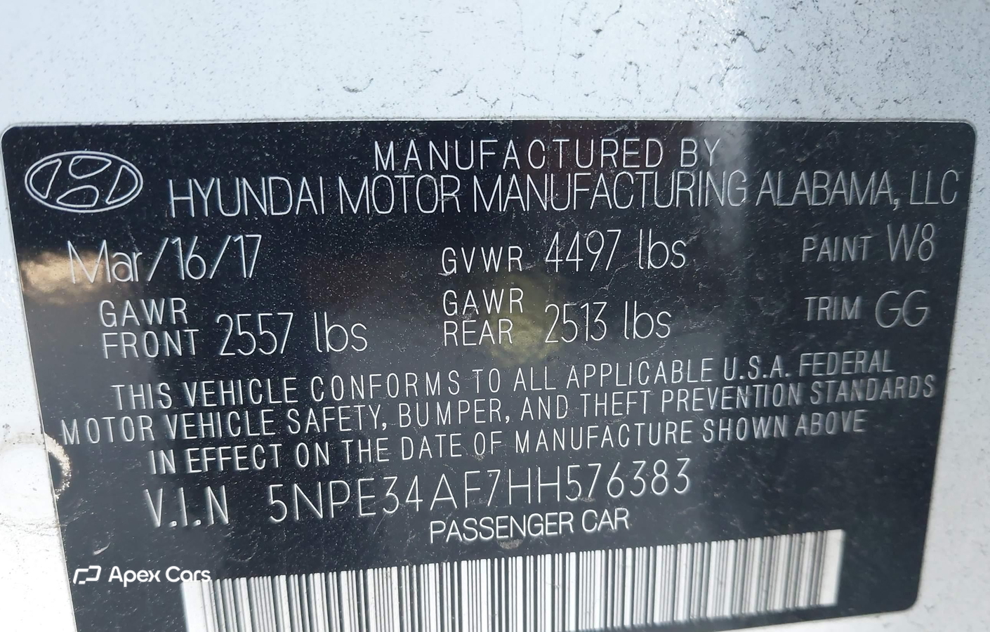 Hyundai Sonata 2017