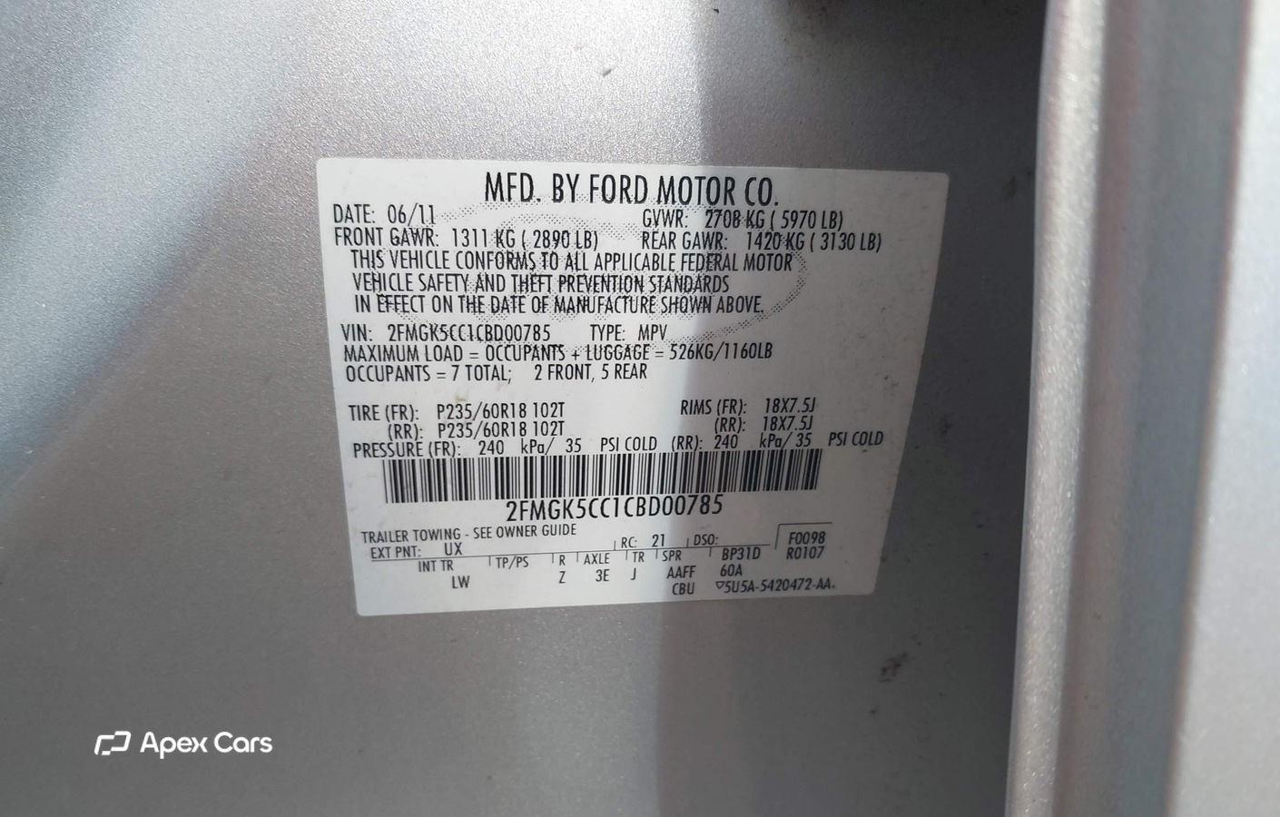 Ford Flex 2012