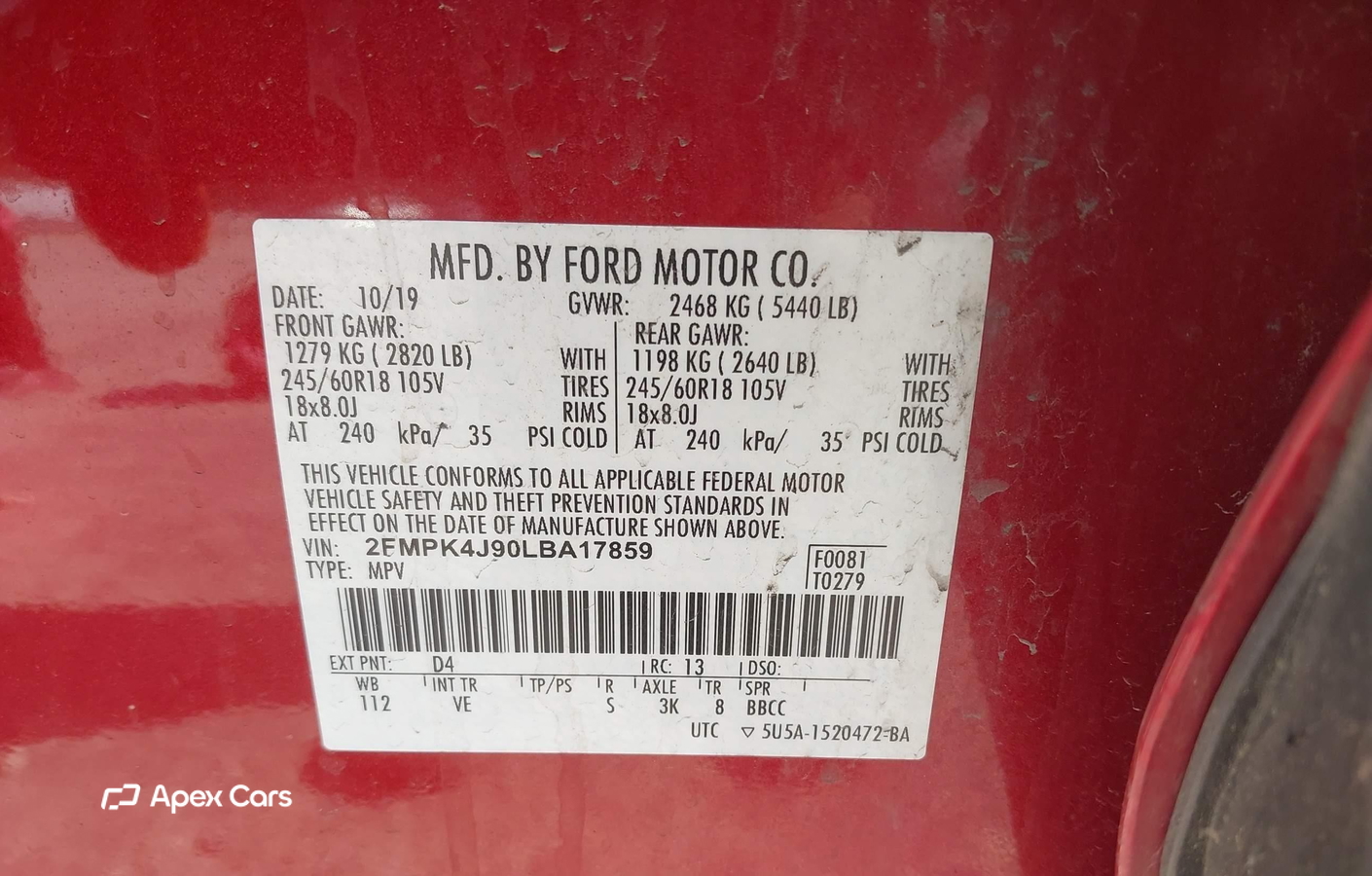 Ford Edge 2020