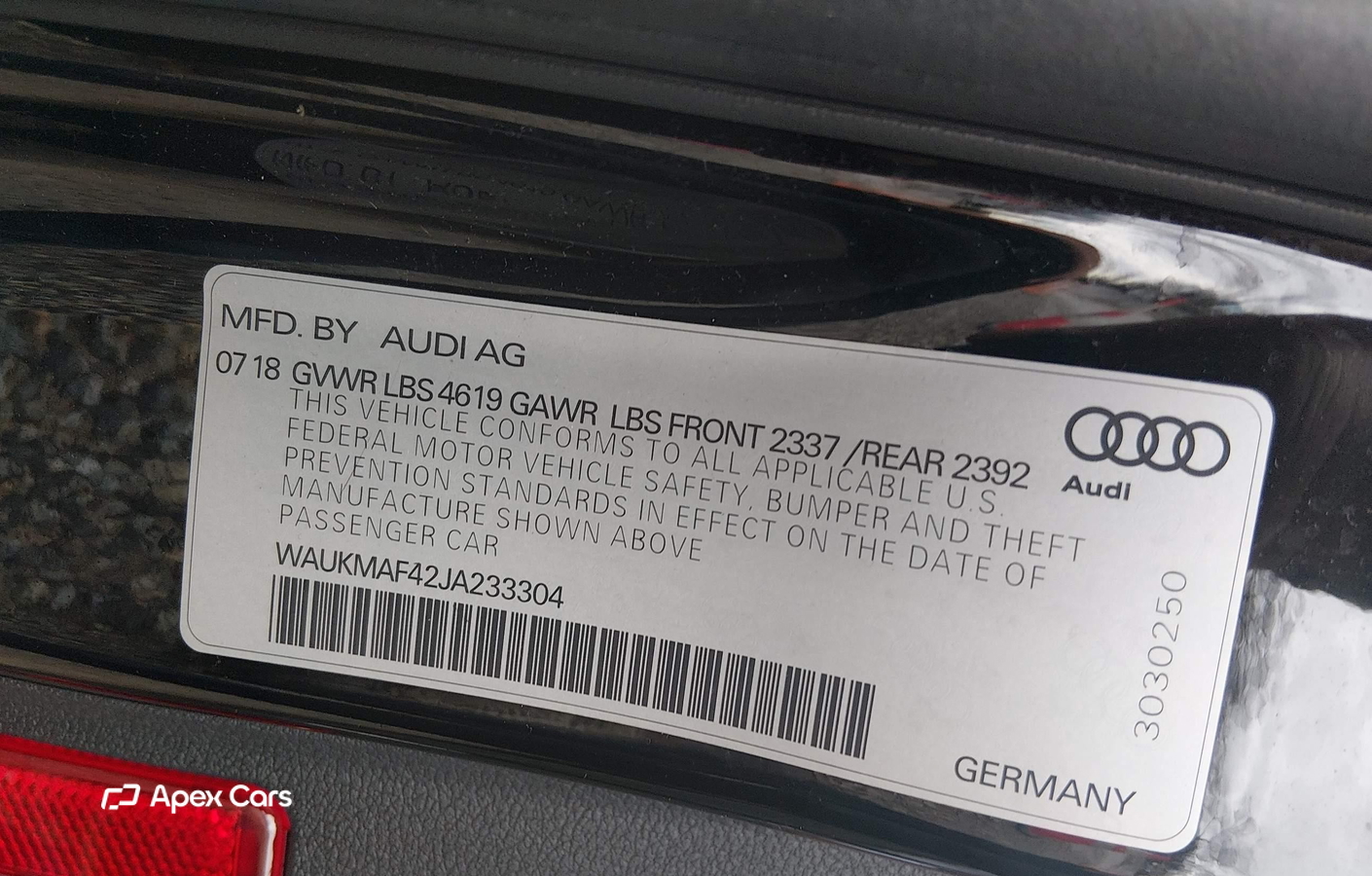 Audi A4 2018