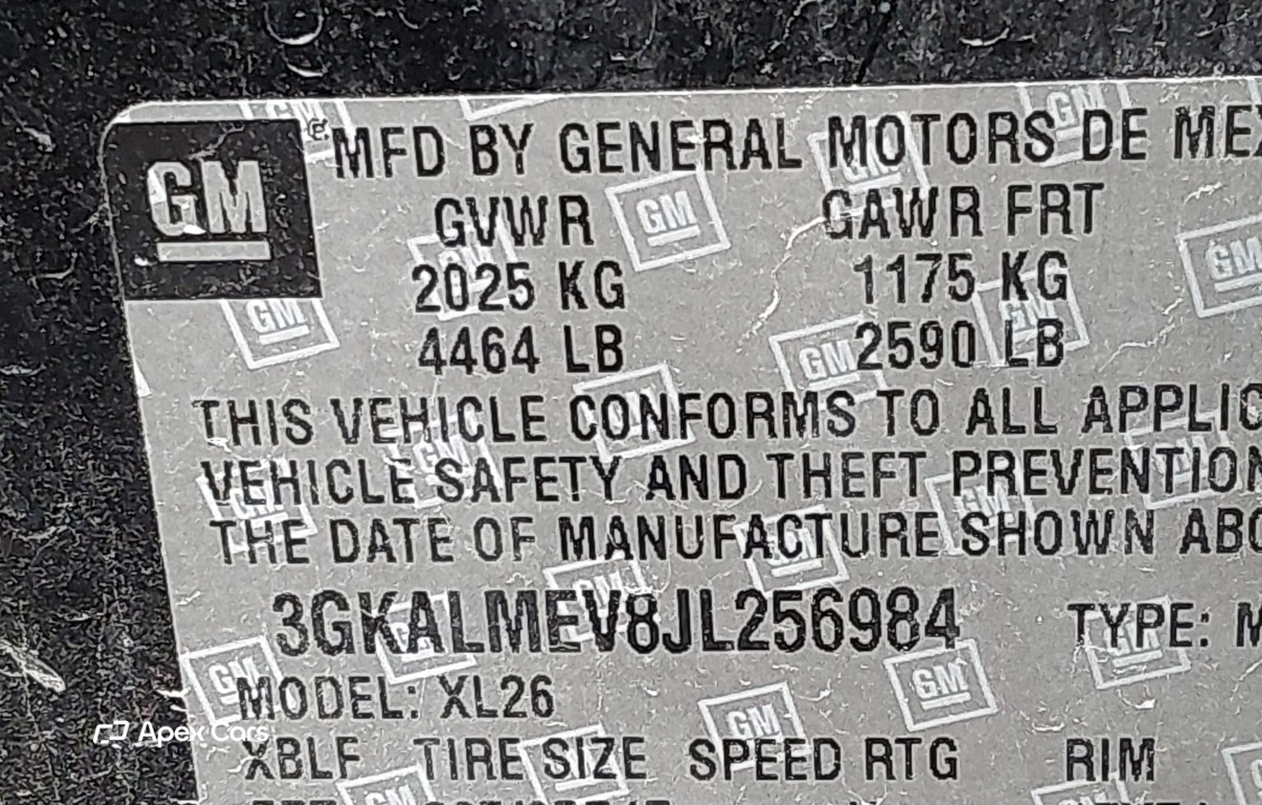 GMC Terrain 2018