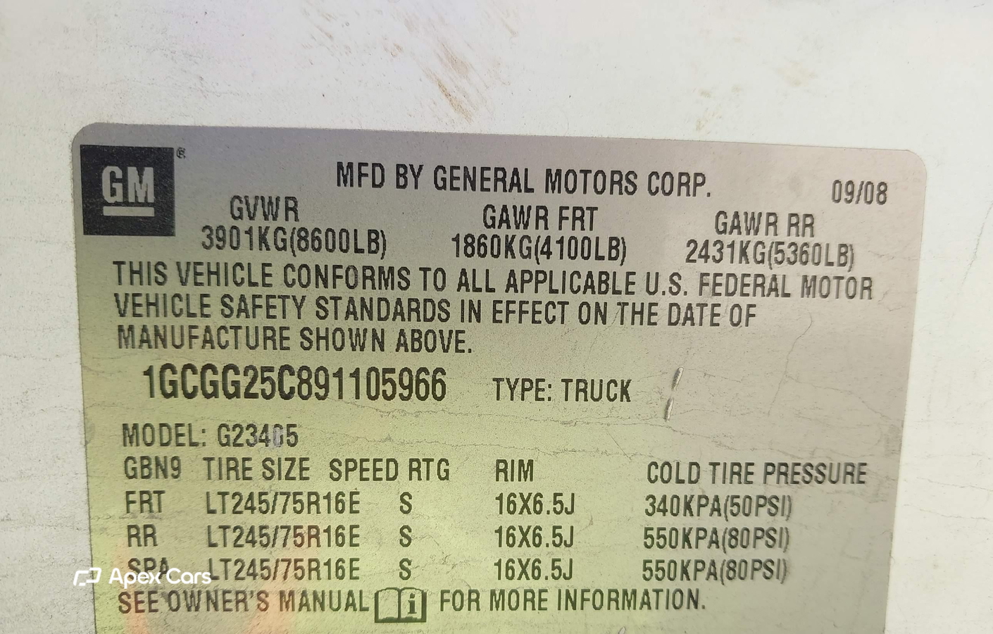 Chevrolet Express 2009