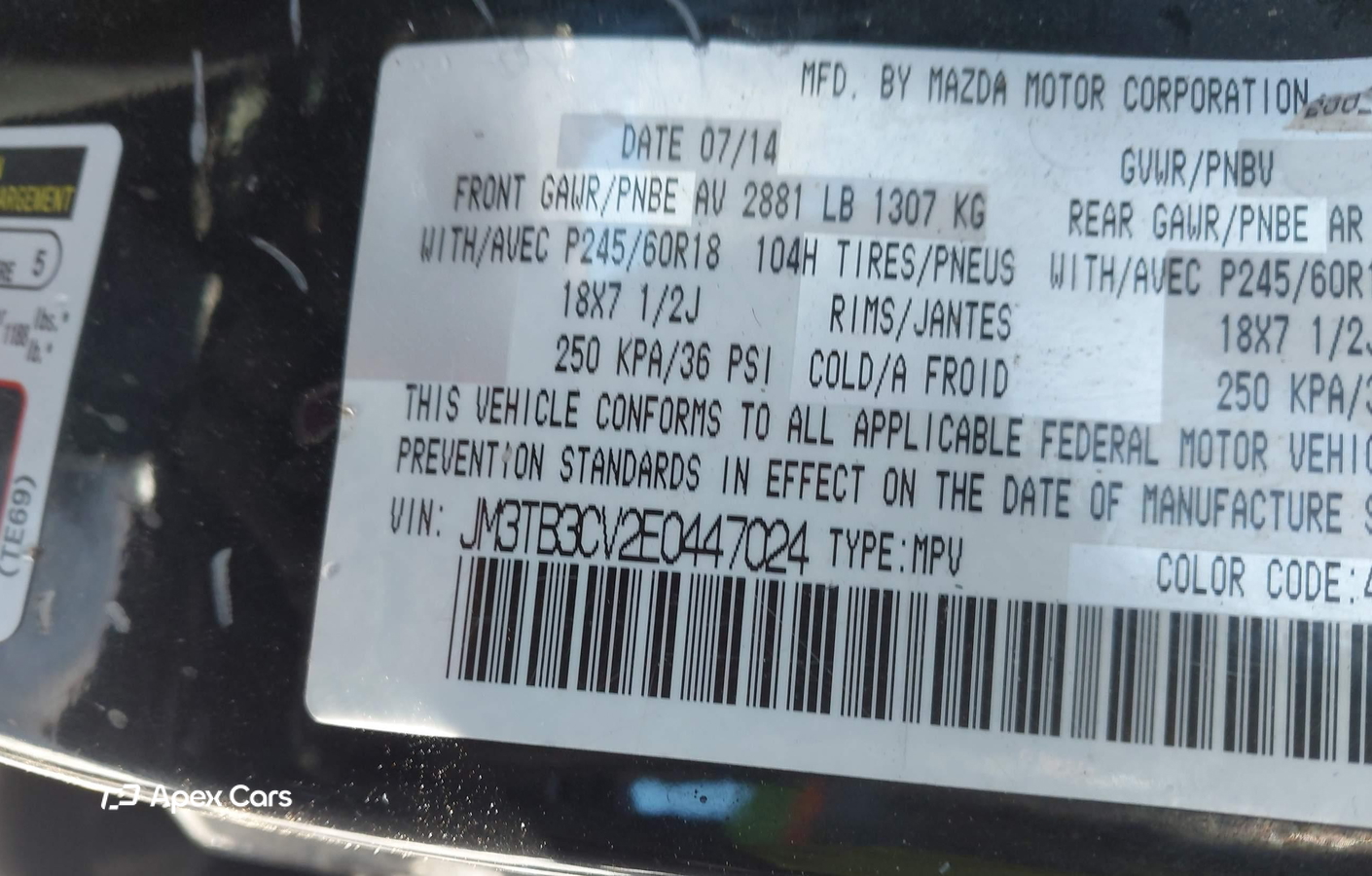 Mazda CX-9 2014