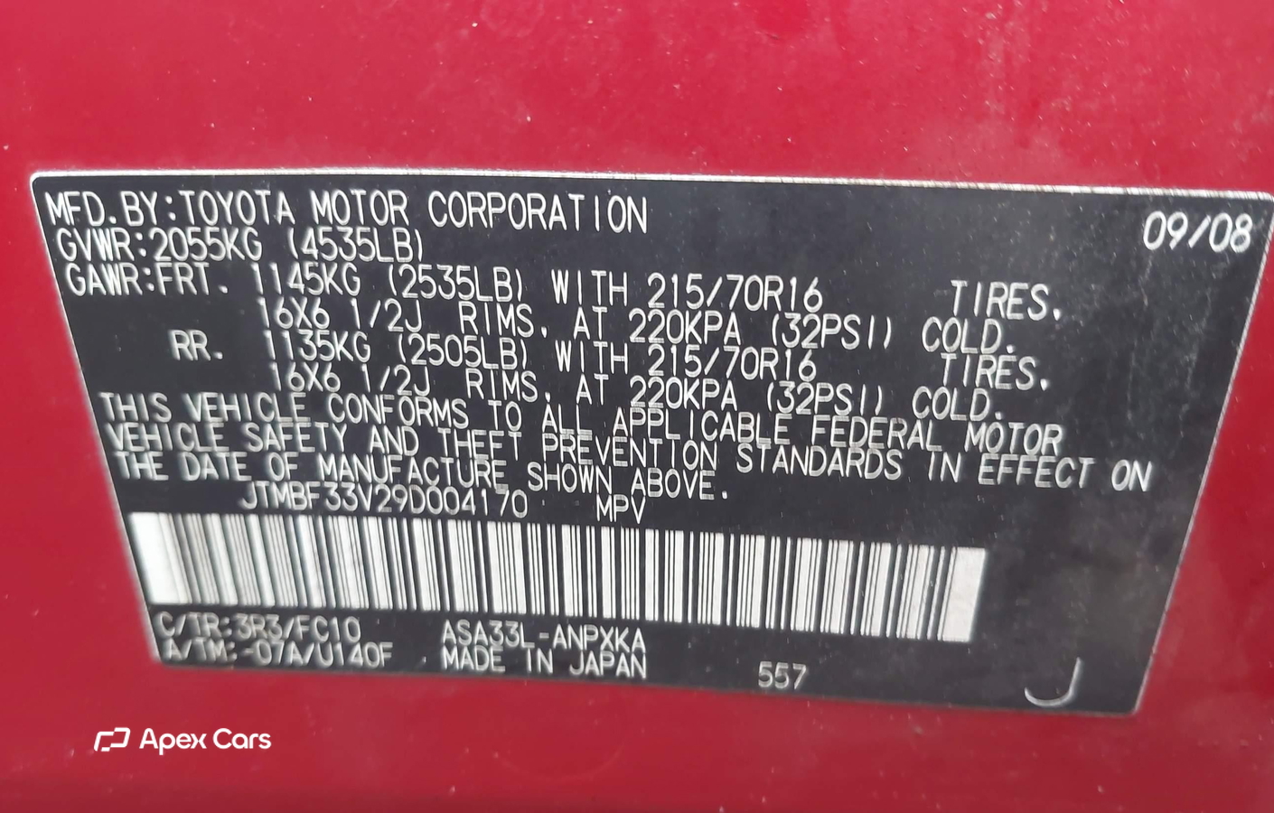 Toyota RAV 4 2009