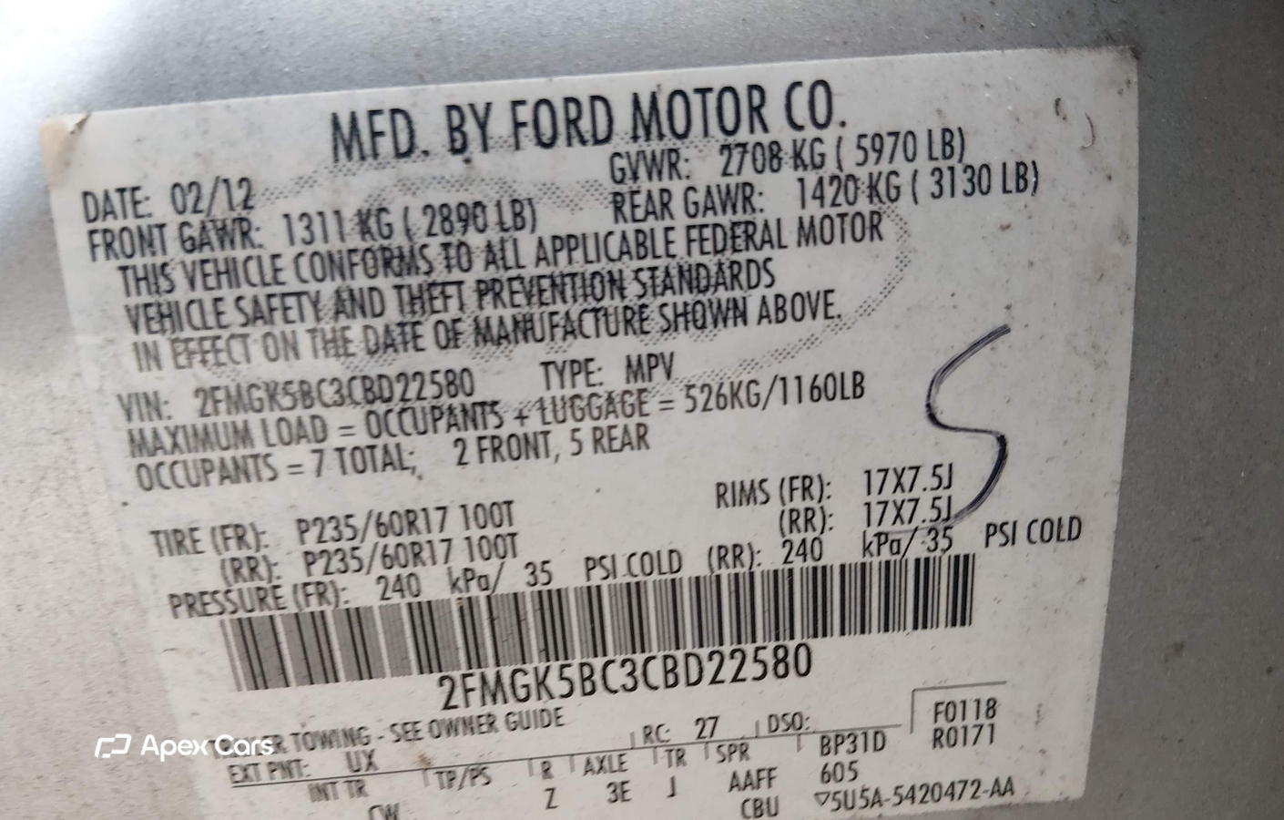 Ford Flex 2012